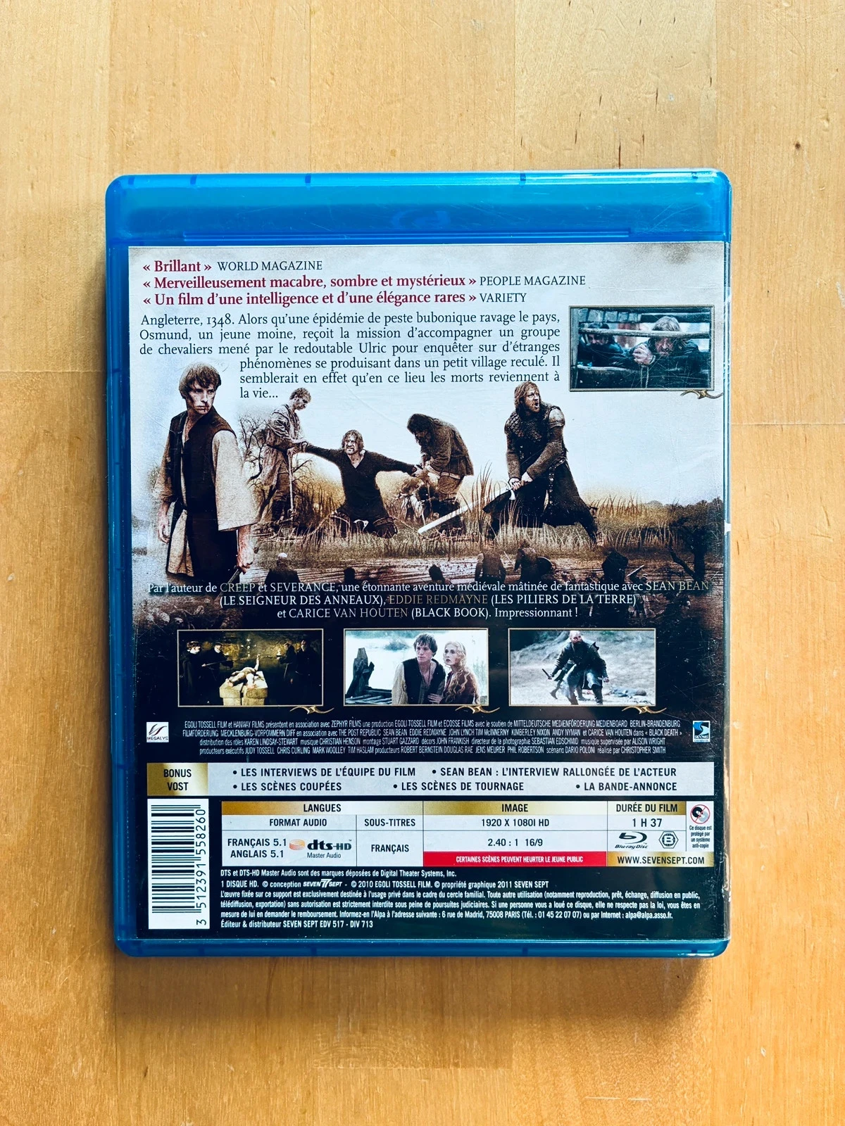 Blu-ray Morte Negra de Christopher Smith. – photo 3